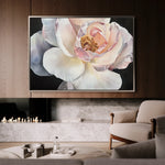 Floral 1144 Canvas Art 60 x 40 cm / Black
