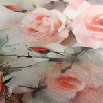 Floral 1146 Canvas Art 60 x 40 cm / Black