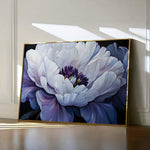 Floral 1148 Canvas Art 60 x 40 cm / Black