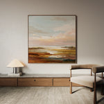 Abstract 1149 Canvas Art 60 x 60 cm / Black
