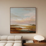 Abstract 1149 Canvas Art 60 x 60 cm / Black