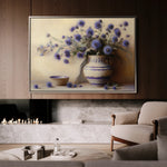 Floral 1149 Canvas Art 60 x 40 cm / Black