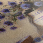 Floral 1149 Canvas Art 60 x 40 cm / Black