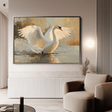 Animals 115 Canvas Art 60 x 40 cm / Black