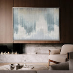 Abstract 115 Canvas Art 60 x 40 cm / Black