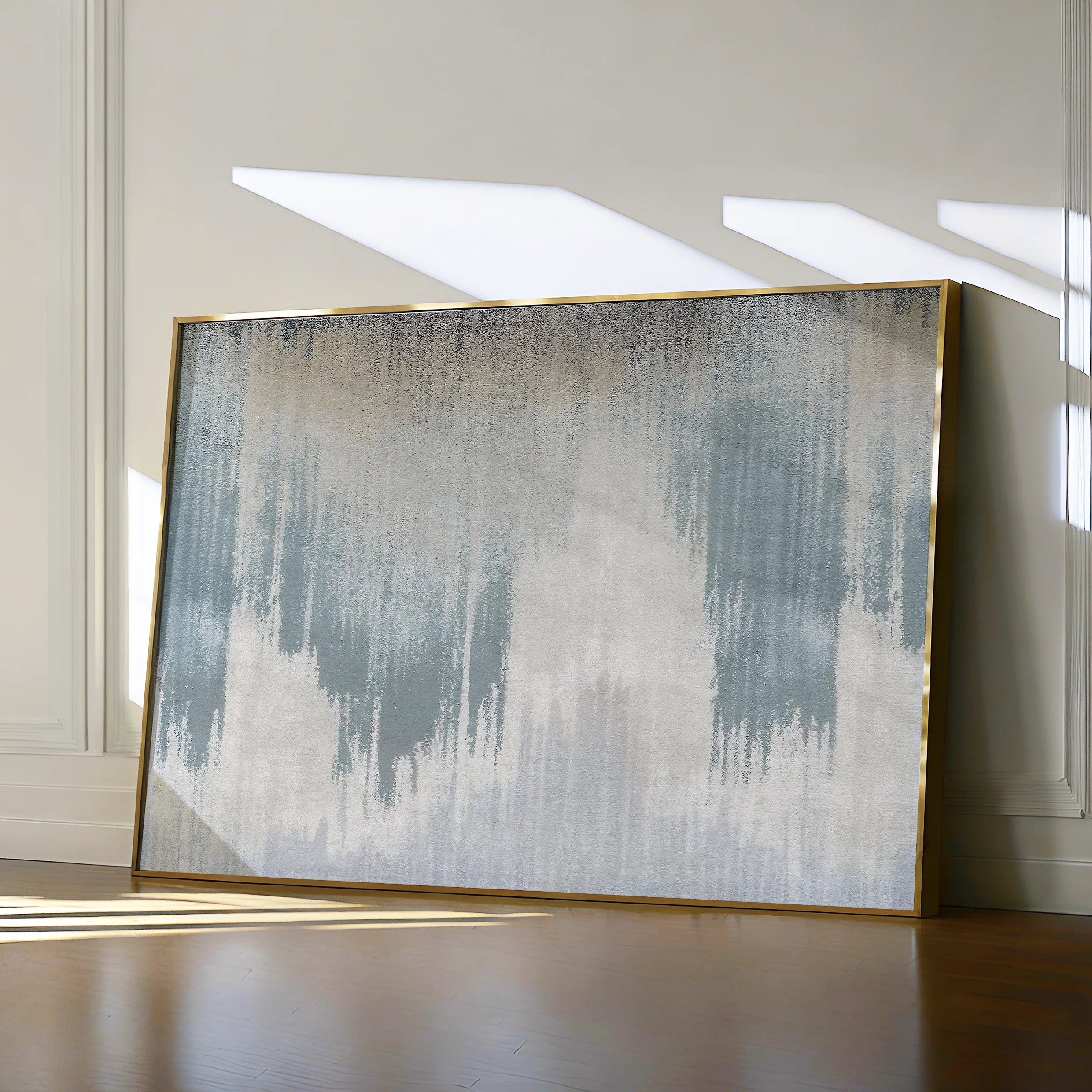 Abstract 115 Canvas Art 60 x 40 cm / Black