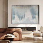 Abstract 115 Canvas Art 60 x 40 cm / Black