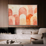Boho 115 Canvas Art 60 x 40 cm / Black