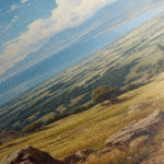 Landscape 115 Canvas Art 60 x 40 cm / Black
