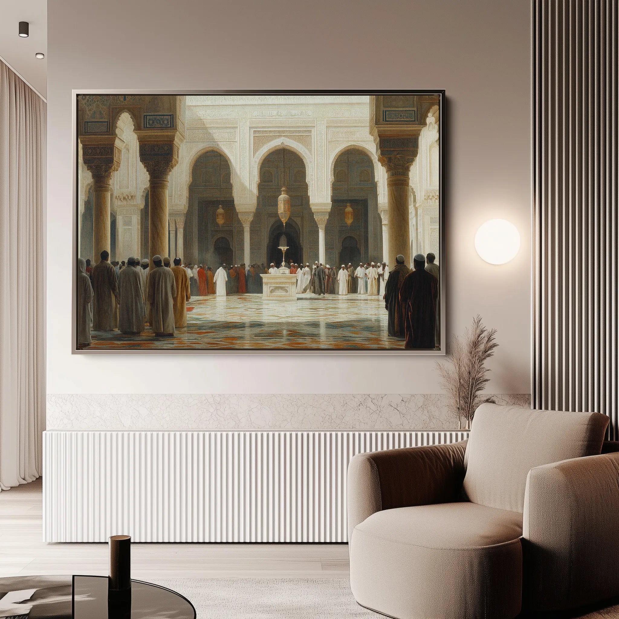 Orientalist 115 Canvas Art 60 x 40 cm / Black