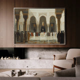 Orientalist 115 Canvas Art 60 x 40 cm / Black