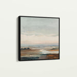 Abstract 1150 Canvas Art 60 x 60 cm / Black
