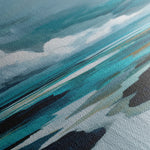 Abstract 1152 Canvas Art 60 x 60 cm / Black