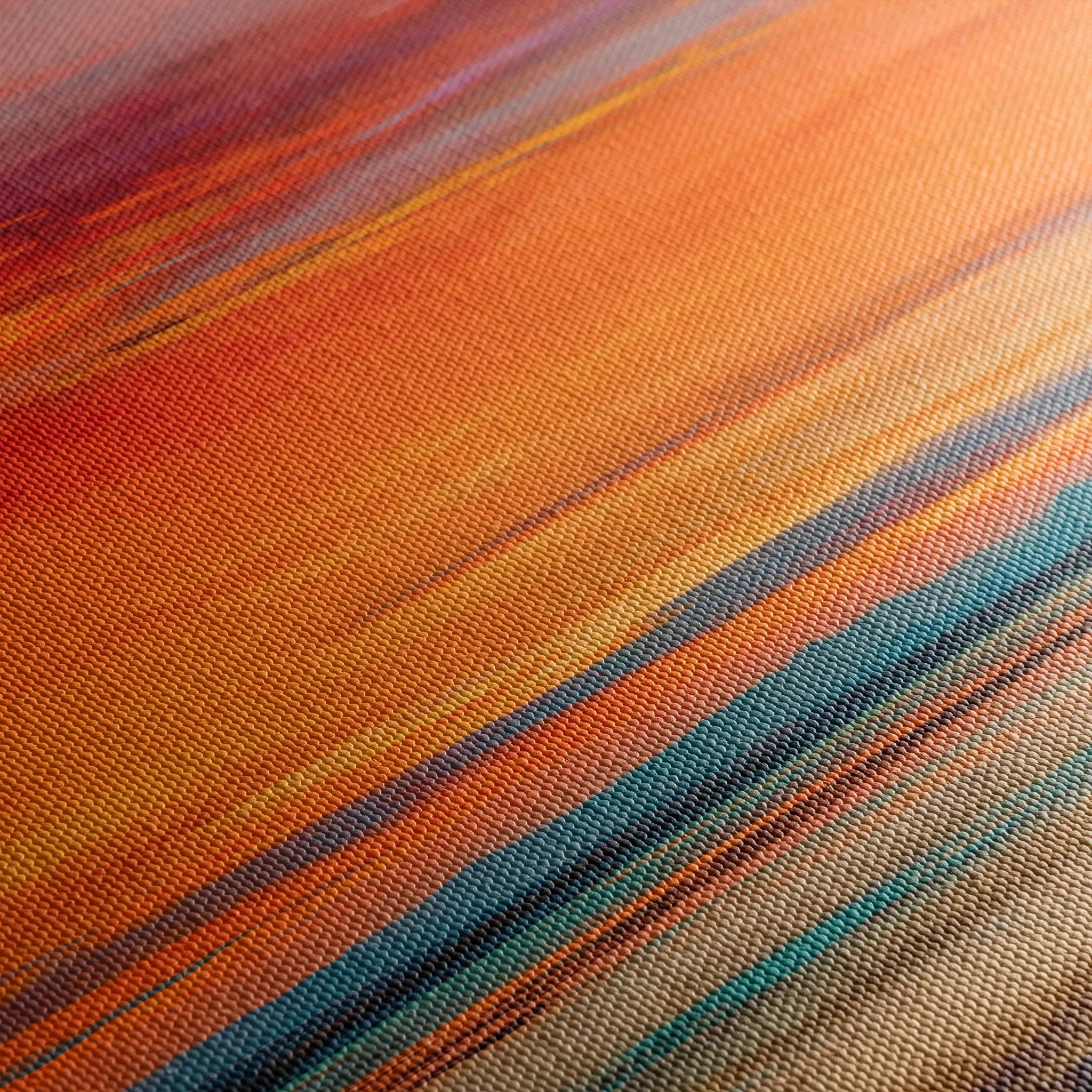 Abstract 1154 Canvas Art 60 x 60 cm / Black