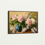 Floral 1154 Canvas Art 60 x 40 cm / Black