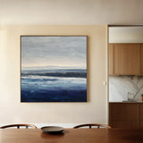 Abstract 1155 Canvas Art 60 x 60 cm / Black