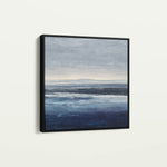 Abstract 1155 Canvas Art 60 x 60 cm / Black
