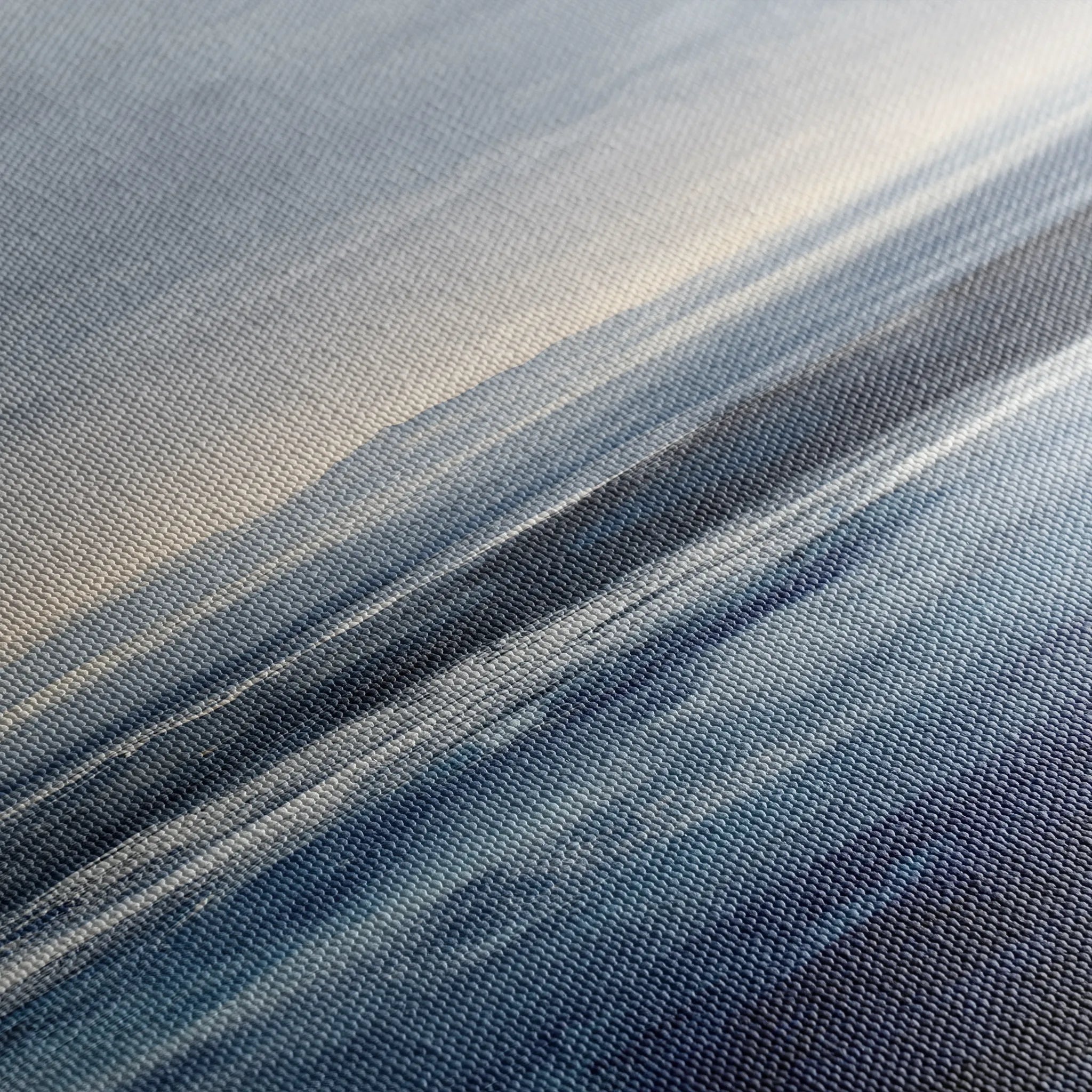 Abstract 1155 Canvas Art 60 x 60 cm / Black