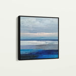Abstract 1156 Canvas Art 60 x 60 cm / Black