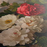 Floral 1156 Canvas Art 60 x 40 cm / Black