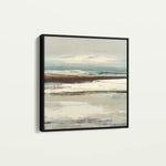 Abstract 1157 Canvas Art 60 x 60 cm / Black