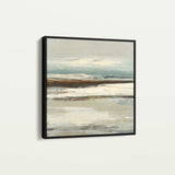 Abstract 1157 Canvas Art 60 x 60 cm / Black