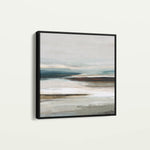 Abstract 1158 Canvas Art 60 x 60 cm / Black