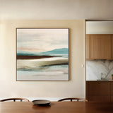 Abstract 1159 Canvas Art 60 x 60 cm / Black