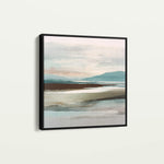 Abstract 1159 Canvas Art 60 x 60 cm / Black