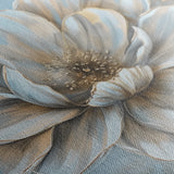 Floral 116 Canvas Art 60 x 40 cm / Black