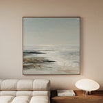 Abstract 1160 Canvas Art 60 x 60 cm / Black