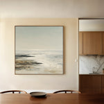 Abstract 1160 Canvas Art 60 x 60 cm / Black