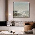 Abstract 1160 Canvas Art 60 x 60 cm / Black