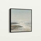 Abstract 1160 Canvas Art 60 x 60 cm / Black