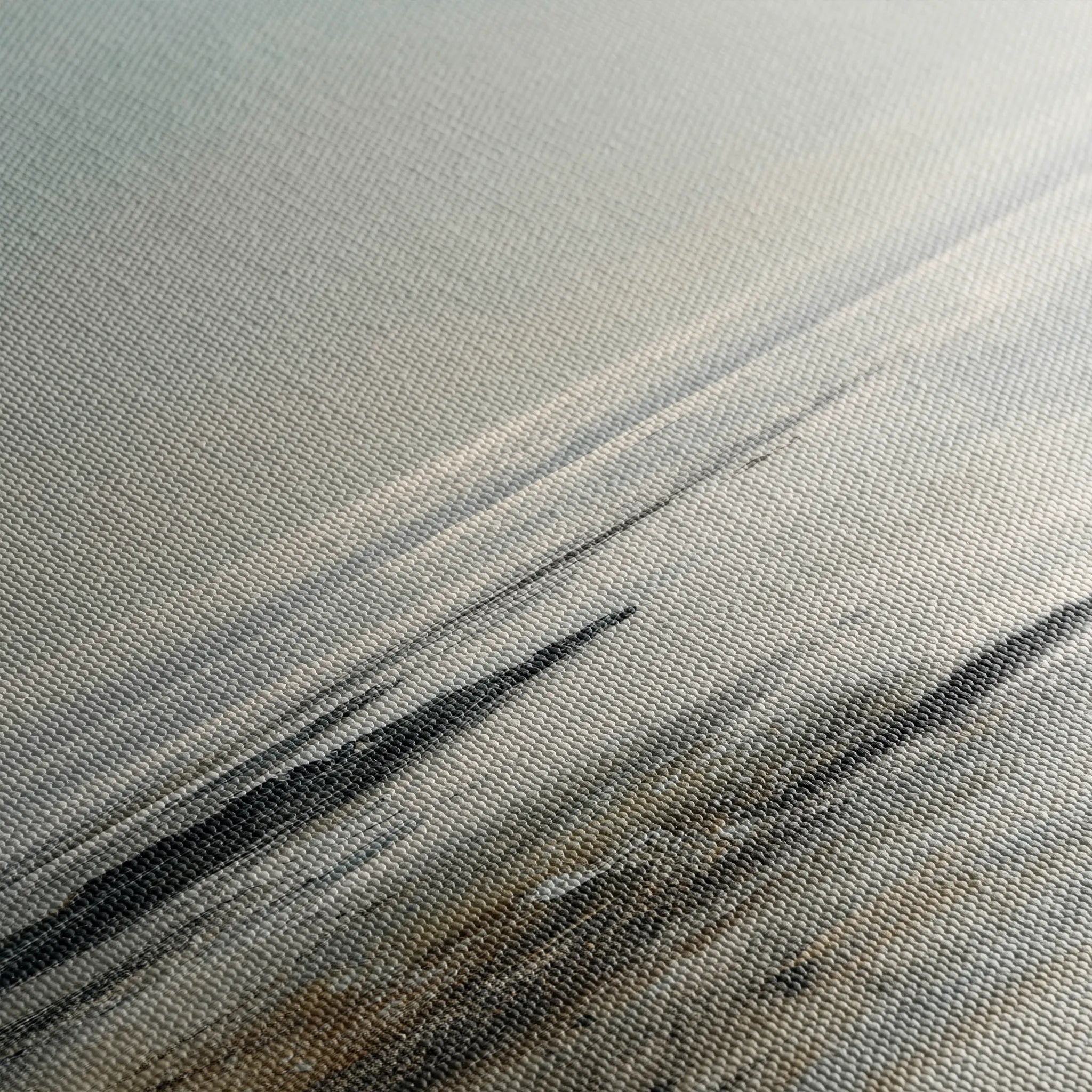 Abstract 1160 Canvas Art 60 x 60 cm / Black