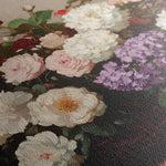 Floral 1160 Canvas Art 60 x 40 cm / Black
