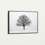 Floral 1161 Canvas Art 60 x 40 cm / Black