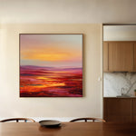 Abstract 1163 Canvas Art 60 x 60 cm / Black
