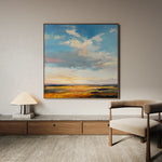 Abstract 1169 Canvas Art 60 x 60 cm / Black