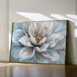 Floral 117 Canvas Art 60 x 40 cm / Black