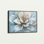 Floral 117 Canvas Art 60 x 40 cm / Black