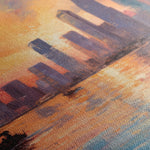 Landscape 117 Canvas Art 60 x 40 cm / Black