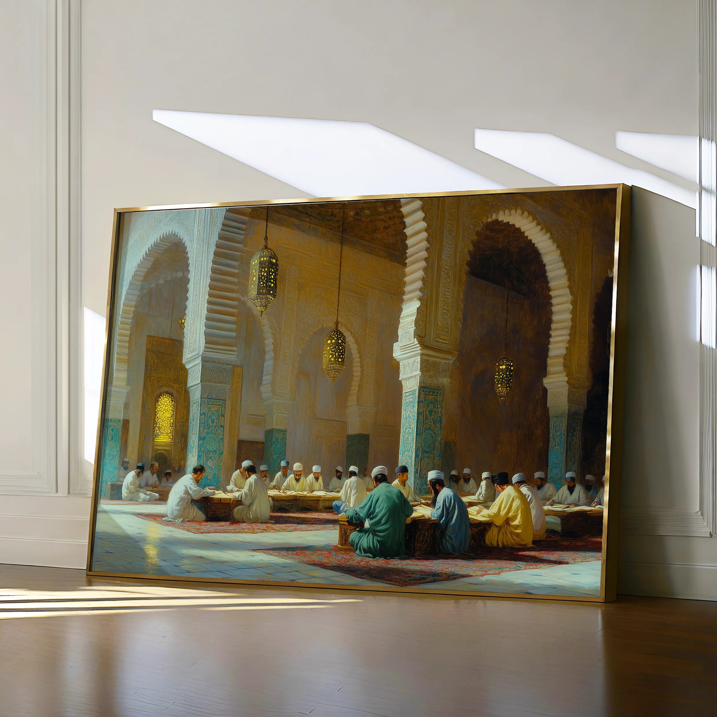 Orientalist 117 Canvas Art 60 x 40 cm / Black