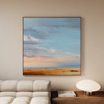 Abstract 1170 Canvas Art 60 x 60 cm / Black