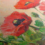 Floral 1170 Canvas Art 60 x 40 cm / Black