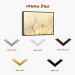 Floral 1171 Canvas Art 60 x 40 cm / Black