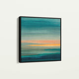 Abstract 1172 Canvas Art 60 x 60 cm / Black