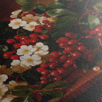 Floral 1173 Canvas Art 60 x 40 cm / Black