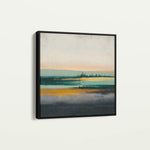 Abstract 1174 Canvas Art 60 x 60 cm / Black