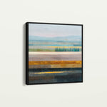 Abstract 1175 Canvas Art 60 x 60 cm / Black